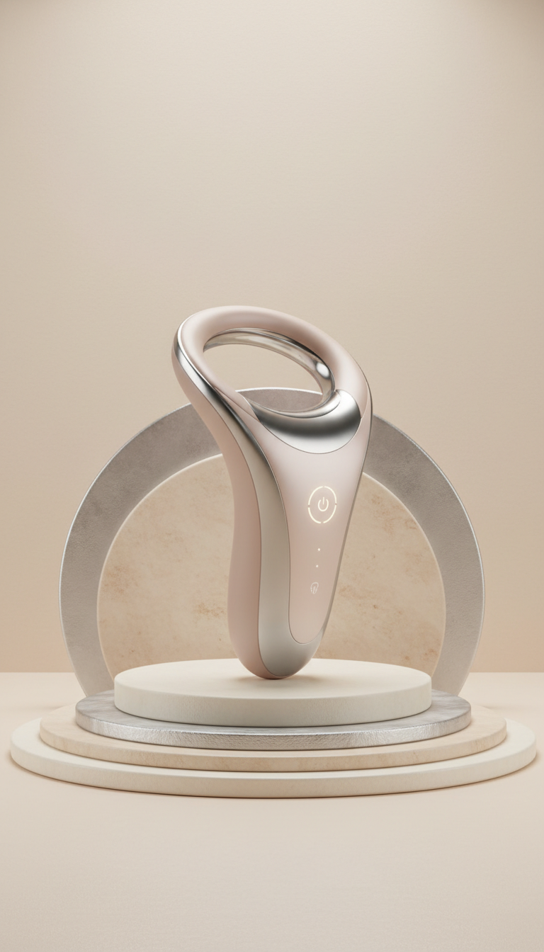 Appareil tonifiant facial micro-courants